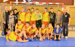 Les U15 Région en tête de leur poule