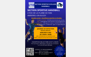 Section Sportive Scolaire Handball d'Ambérieu-en-Bugey