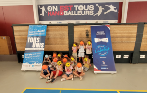 Animations handball avec le Centre Social Colibri